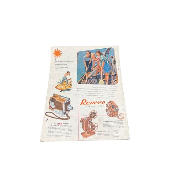 🎣 Outdoorsman Apr 1948 Vintage Magazine Canoe & Dog Cover Hunting Fishing Retro - Picture 2 of 3